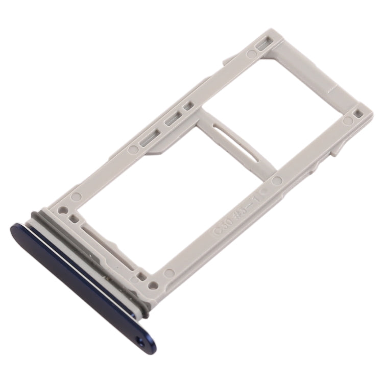 For Galaxy Note9 SIM Card Tray + SIM Card Tray / Micro SD Card Tray (Blue)
