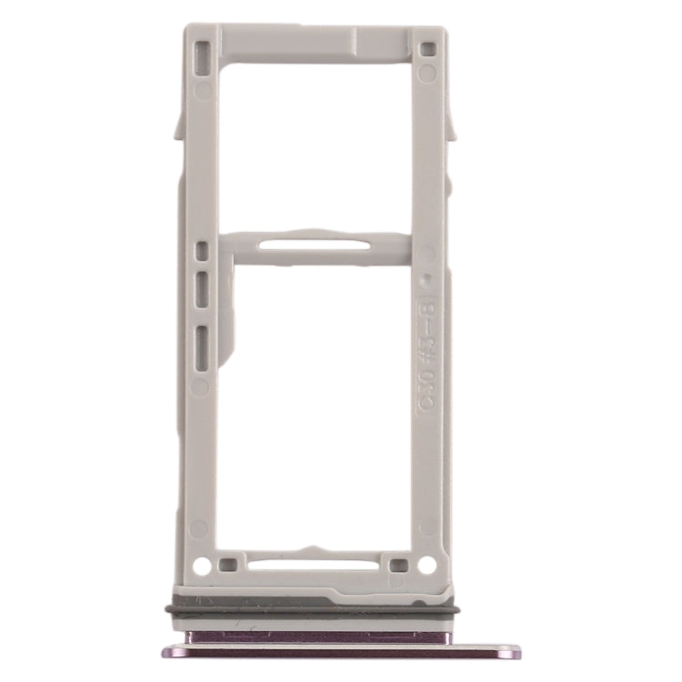 For Galaxy Note9 SIM Card Tray + SIM Card Tray / Micro SD Card Tray (Purple)
