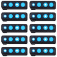 For Galaxy A9 (2018) A920F/DS 10pcs Camera Lens Cover (Black) - free shipping - PMc TechLife - Order now!