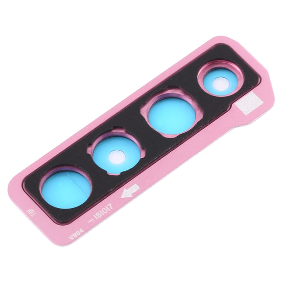 For Galaxy A9 (2018) A920F/DS 10pcs Camera Lens Cover (Pink)