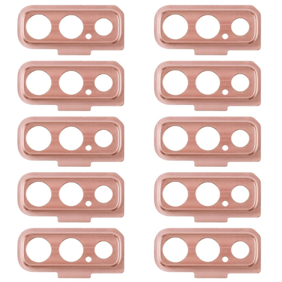 For Galaxy A7 (2018) A750F/DS 10pcs Camera Lens Cover (Pink)