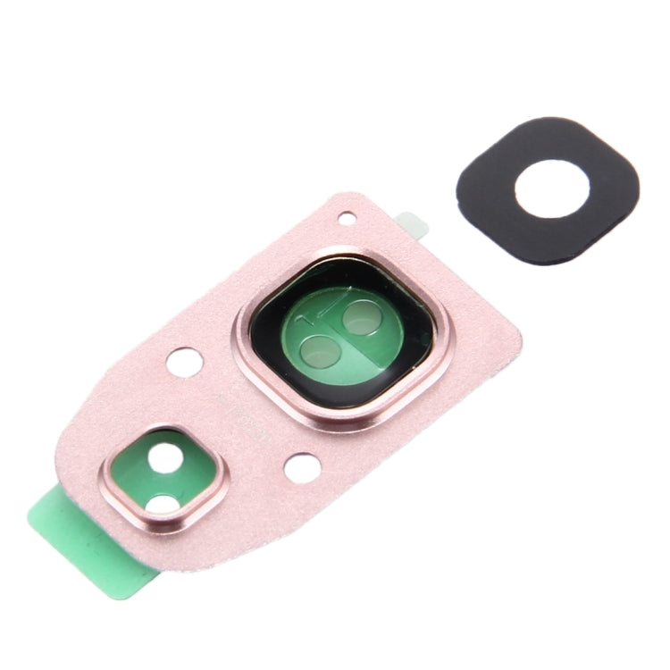 For Galaxy A7 (2017) / A720 10pcs Camera Lens Covers (Pink)