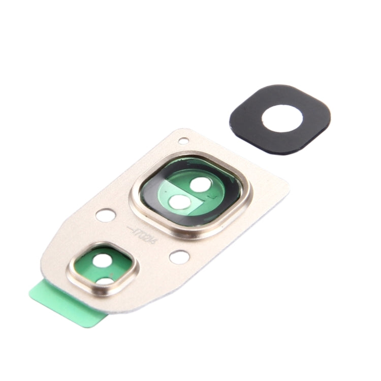 For Galaxy A7 (2017) / A720 10pcs Camera Lens Covers (Gold)