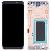 Super AMOLED LCD Screen for Galaxy S9+ / G965F / G965F / DS / G965U / G965W / G9650 Digitizer Full Assembly with Frame (Gold)