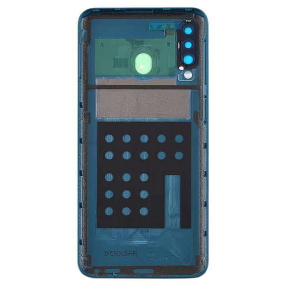 For Galaxy M40s Battery Back Cover (Blue)
