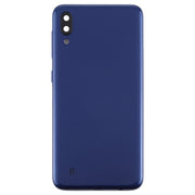 For Galaxy M10 Battery Back Cover (Blue)