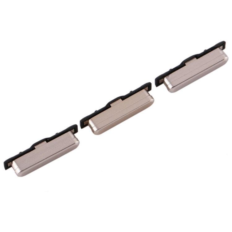 For Galaxy S6 10 Set Side Keys(Gold)