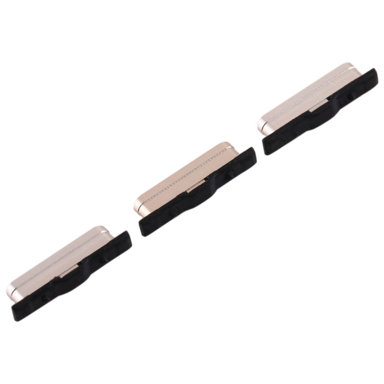 For Galaxy S6 10 Set Side Keys(Gold)