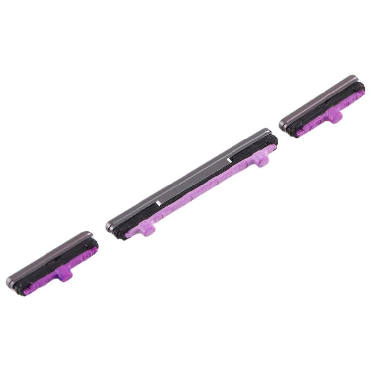 For Galaxy S10 / Galaxy S10+ 10 Set Side Keys(Black)