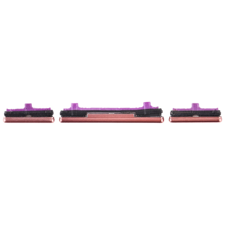 For Galaxy S10 / Galaxy S10+ 10 Set Side Keys(Pink)