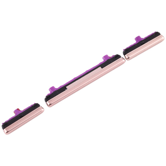 For Galaxy S10 / Galaxy S10+ 10 Set Side Keys(Gold)