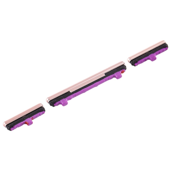 For Galaxy S10 / Galaxy S10+ 10 Set Side Keys(Gold)