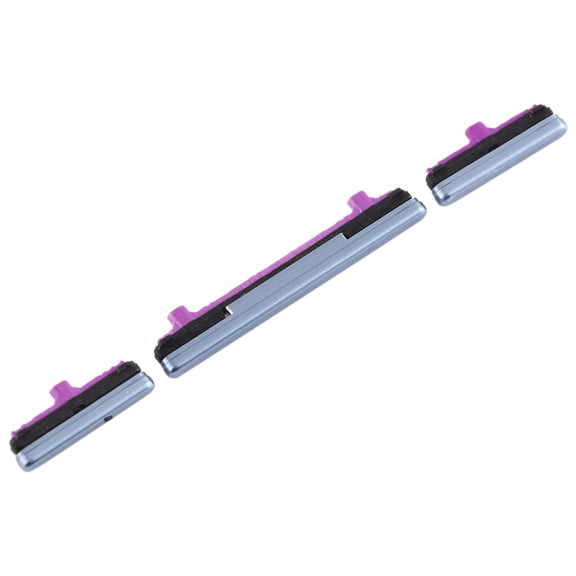 For Galaxy S10 / Galaxy S10+ 10 Set Side Keys(Blue)