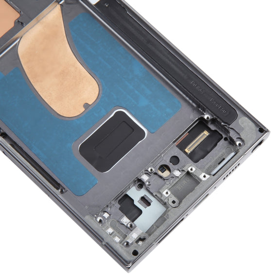 For Samsung Galaxy S23 Ultra SM-S918U US Edition Original LCD Screen Digitizer Full Assembly with Frame (Green)