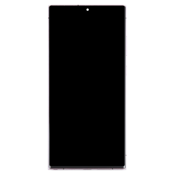 For Samsung Galaxy S23 Ultra SM-S918U US Edition Original LCD Screen Digitizer Full Assembly with Frame (Purple)
