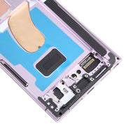 For Samsung Galaxy S23 Ultra SM-S918U US Edition Original LCD Screen Digitizer Full Assembly with Frame (Purple)