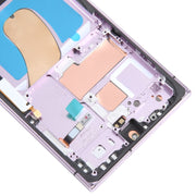 For Samsung Galaxy S23 Ultra SM-S918U US Edition Original LCD Screen Digitizer Full Assembly with Frame (Purple)