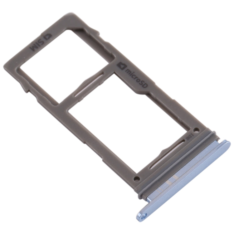 For Samsung Galaxy S10+ / S10 / S10e SIM Card Tray + Micro SD Card Tray (Blue)