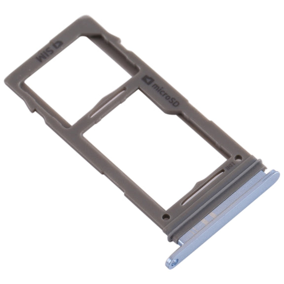 For Samsung Galaxy S10+ / S10 / S10e SIM Card Tray + Micro SD Card Tray (Blue)