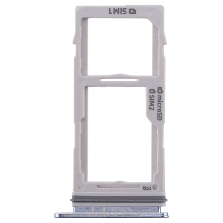 For Galaxy S10+ / S10 / S10e SIM Card Tray + SIM Card Tray / Micro SD Card Tray (Blue)