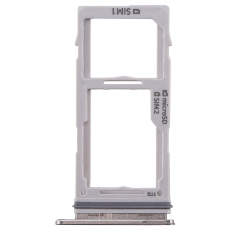 For Galaxy S10+ / S10 / S10e SIM Card Tray + SIM Card Tray / Micro SD Card Tray (White)