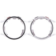 Original LCD Screen Frame Bezel Plate For Samsung Galaxy Watch5 40mm SM-R900 R905(Silver) - free shipping - PMc TechLife - Order now!