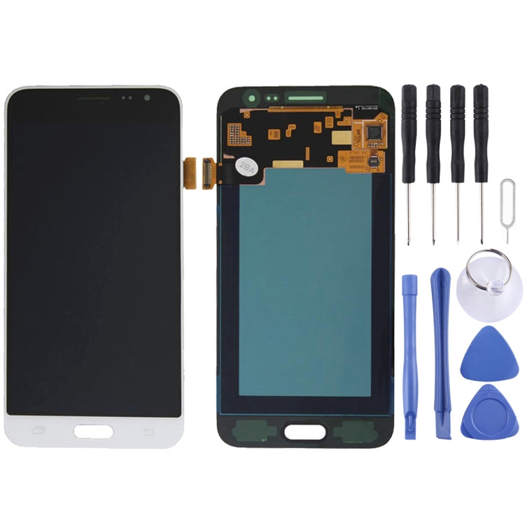 Original LCD Display + Touch Panel for Galaxy J3 (2016) / J320 & J3 / J310 / J3109, J320FN, J320F, J320G, J320M, J320A, J320V, J320P(White)