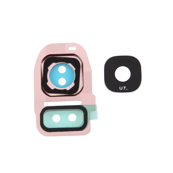 For Galaxy S7 Edge / G935 10pcs Camera Lens Covers (Rose Gold)