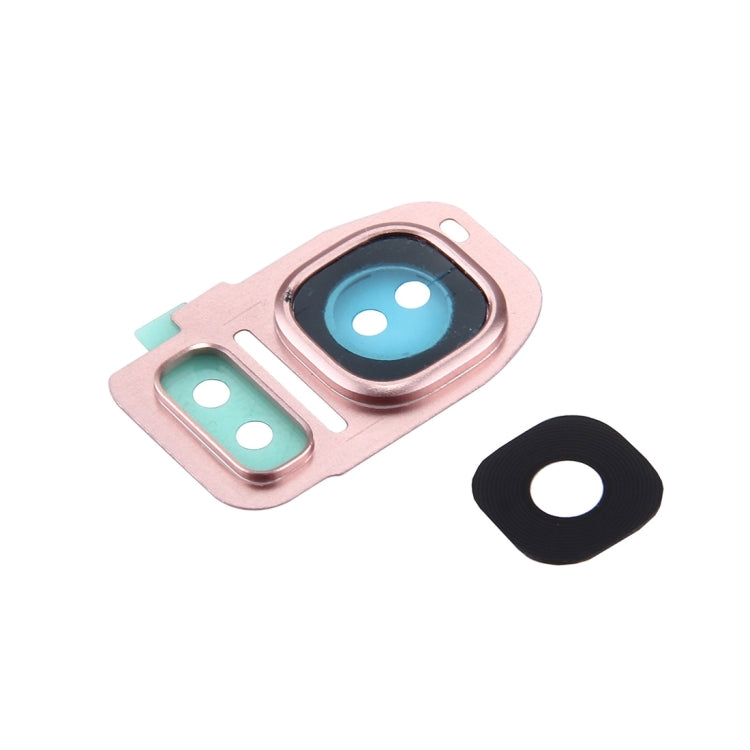 For Galaxy S7 Edge / G935 10pcs Camera Lens Covers (Rose Gold)