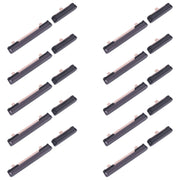 For Samsung Galaxy S24 SM-S921B 10pcs Original Power Button and Volume Control Button (Black)