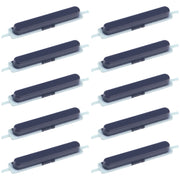 For Samsung Galaxy F15 5G SM-E156B 10pcs Original Power Button and Volume Control Button (Black)