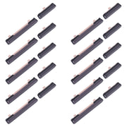For Samsung Galaxy S24+ SM-S926B 10pcs Original Power Button and Volume Control Button (Black)