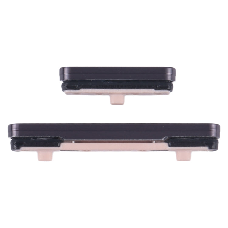 For Samsung Galaxy S24+ SM-S926B 10pcs Original Power Button and Volume Control Button (Black)