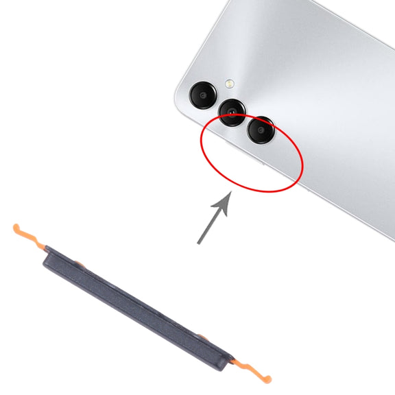 For Samsung Galaxy A05s SM-A057F 10pcs Original Power Button and Volume Control Button (Black)