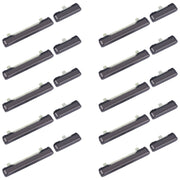 For Samsung Galaxy S24 Ultra SM-S928B 10pcs Original Power Button and Volume Control Button (Black)