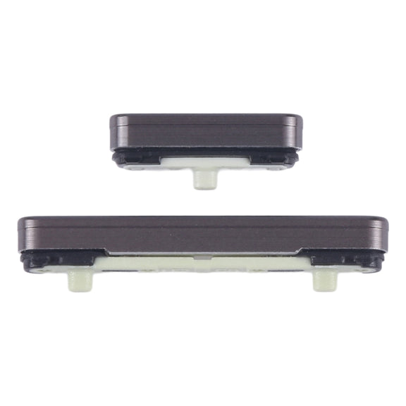 For Samsung Galaxy S24 Ultra SM-S928B 10pcs Original Power Button and Volume Control Button (Black)