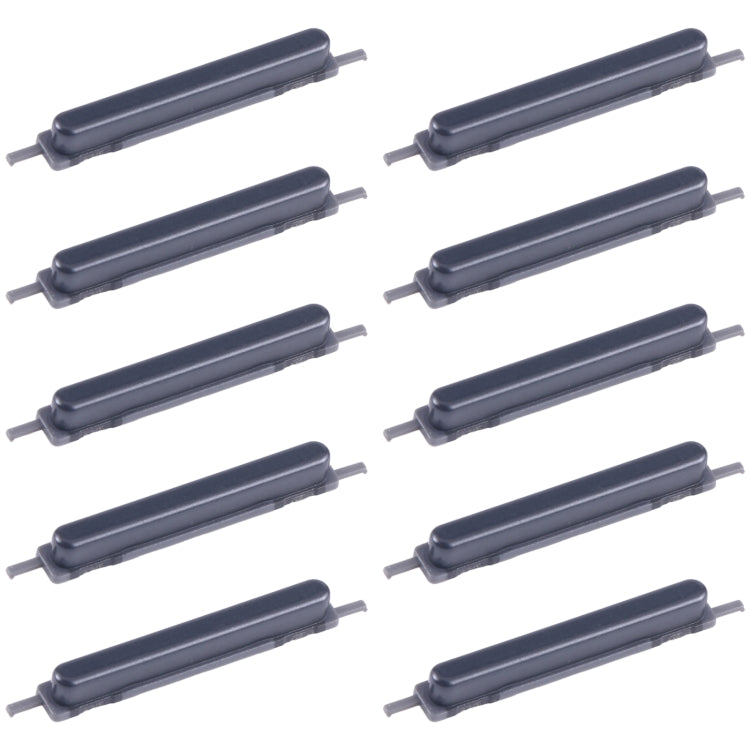 For Samsung Galaxy A24 4G SM-A255F 10pcs Original Power Button and Volume Control Button (Black)