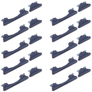For Samsung Galaxy A35 SM-A356B 10pcs Original Power Button and Volume Control Button (Black)