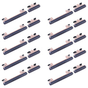 For Samsung Galaxy A55 SM-A556B 10pcs Original Power Button and Volume Control Button (Blue)