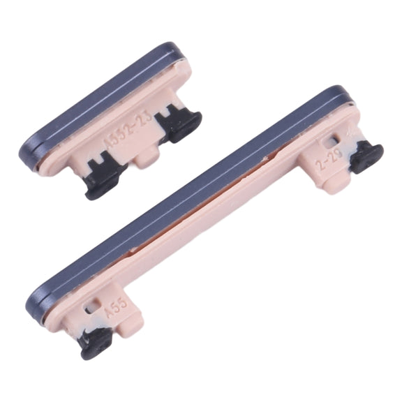 For Samsung Galaxy A55 SM-A556B 10pcs Original Power Button and Volume Control Button (Blue)