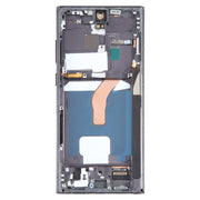 For Samsung Galaxy S22 Ultra 5G SM-S908U US Edition 6.78 inch OLED LCD Screen Digitizer Full Assembly with Frame (Black)