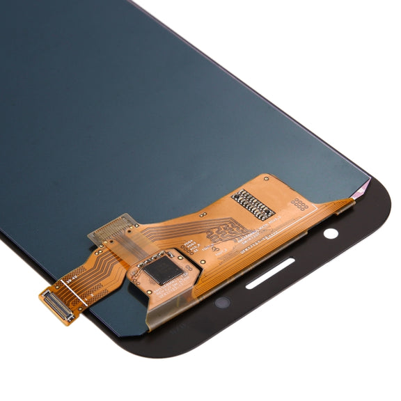 Original Super AMOLED LCD Screen for Galaxy A7 (2017), A720F, A720F/DS with Digitizer Full Assembly (Gold)