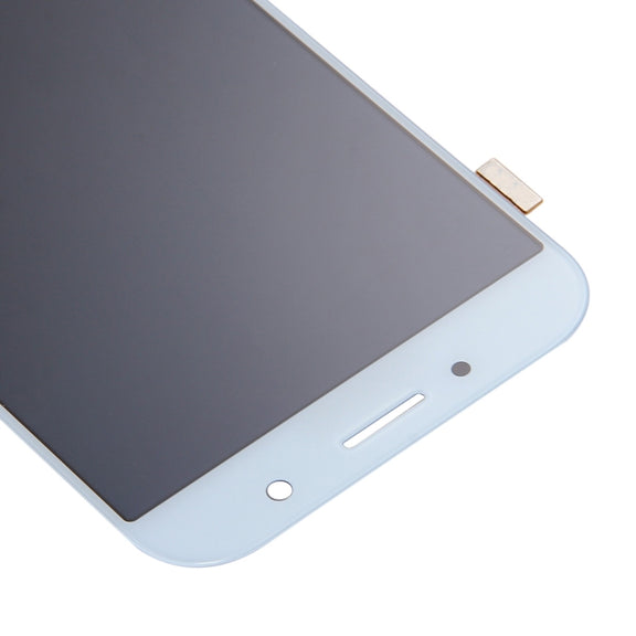 Original Super AMOLED LCD Screen for Galaxy A7 (2017), A720F, A720F/DS with Digitizer Full Assembly (Blue)