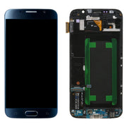 Original Super AMOLED LCD Screen For Samsung Galaxy S6 SM-G920F Digitizer Full Assembly with Frame (Blue)