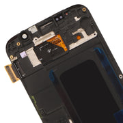 Original Super AMOLED LCD Screen For Samsung Galaxy S6 SM-G920F Digitizer Full Assembly with Frame (Blue)