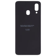 For Galaxy A20 SM-A205F/DS Battery Back Cover (Black)