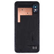 For Galaxy A10 SM-A105F/DS, SM-A105G/DS Battery Back Cover with Camera Lens & Side Keys (Black)