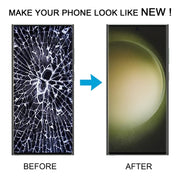 For Samsung Galaxy S23 Ultra 5G SM-S918B EU Edition 6.78 inch OLED LCD Screen Digitizer Full Assembly with Frame(Black)