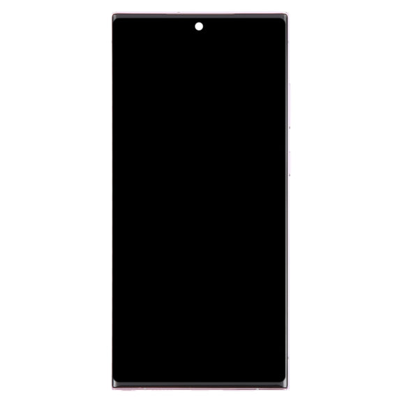 For Samsung Galaxy S23 Ultra 5G SM-S918B EU Edition 6.78 inch OLED LCD Screen Digitizer Full Assembly with Frame (Purple)