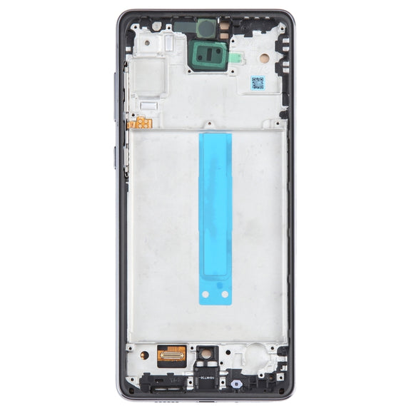 For Samsung Galaxy A73 SM-A736B TFT LCD Screen Digitizer Full Assembly with Frame (Black)